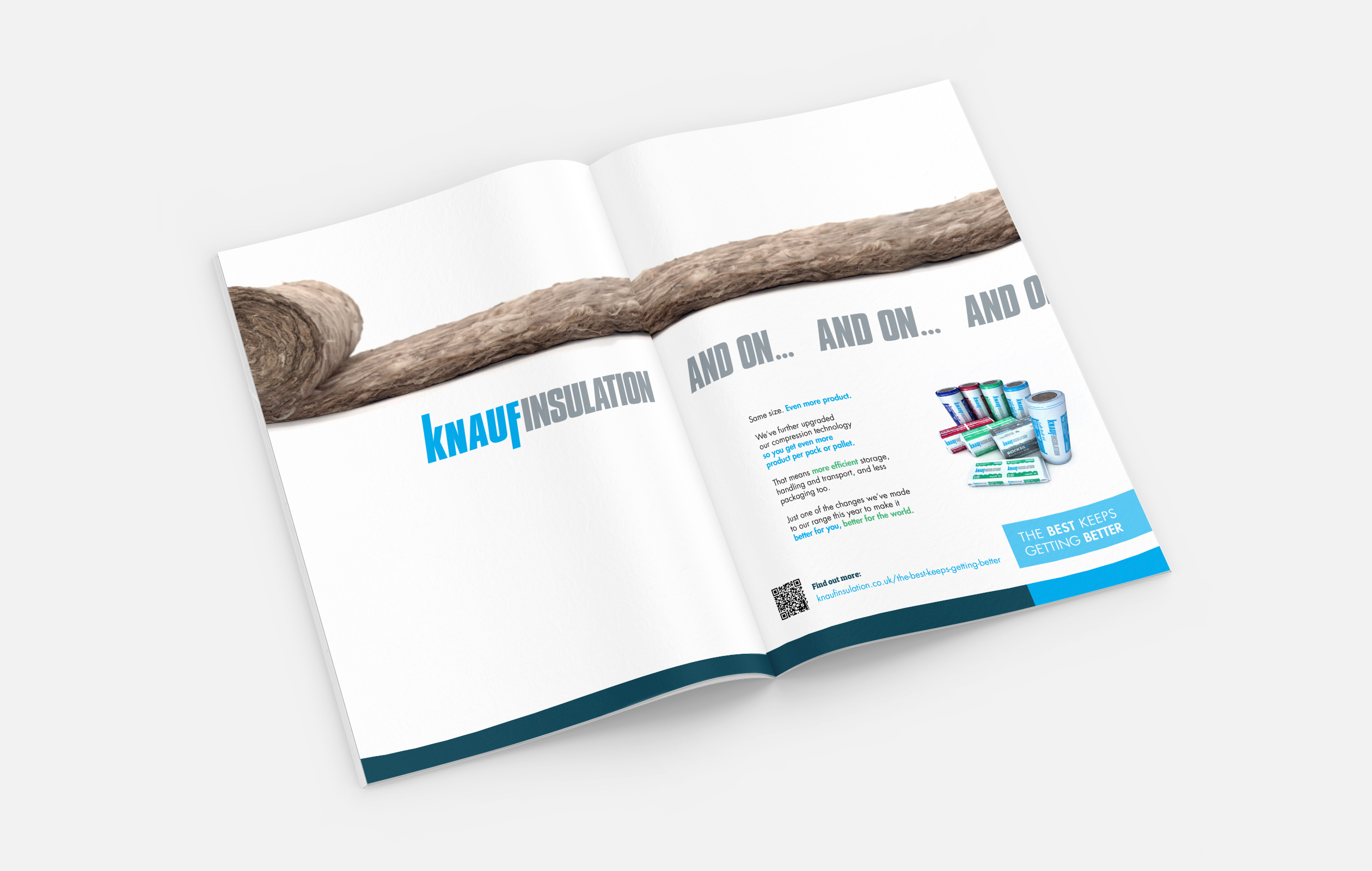 Knauf Insulation and on... magazine advert